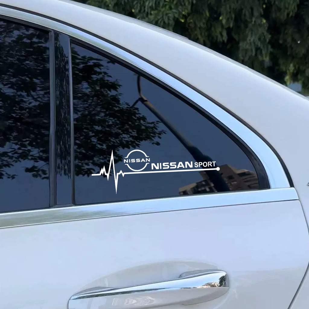 Nissan Car Stickers Triangle Windows Side Window Body Decals for Nissan ...