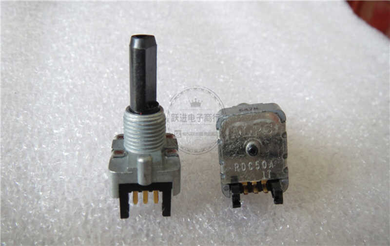 647N Japanese ALPS Resistance Position Sensor RDC50A High Lifespan 10K ...