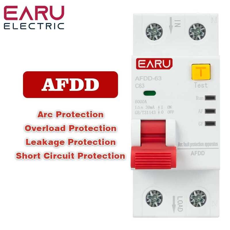 Homeline Surge Protector AFDD Arc Fault Circuit Breaker 16A - RCBO With ...