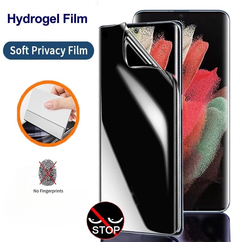 For Honor Magic6 Lite 5G / X50 5G / X9b 5G Anti-Spy Screen Protector Silk  Printing Side Glue Film