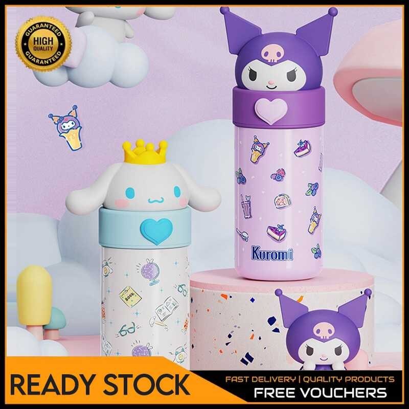 350Ml Sanrioed Anime Kuromi Melody Cinnamoroll Thermos Mug Cartoon ...