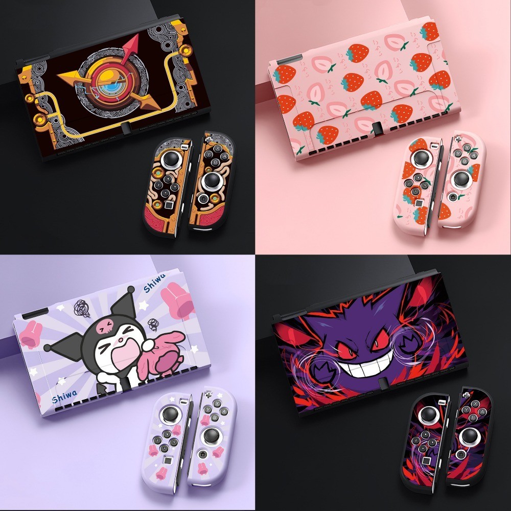Anime Protective Case for Nintendo Switch OLED Console Crystal Shell ...