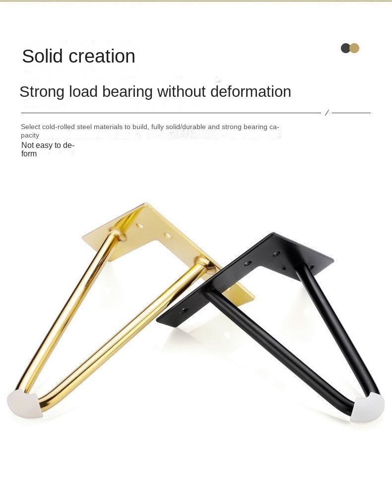 Light luxury sofa legs bedside table legs TV cabinet legs coffee table ...