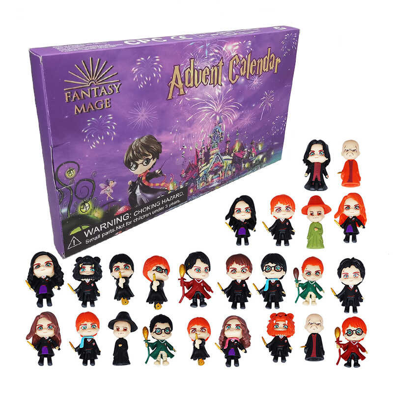 Advent Calendar Lego Robort Anime Figures Mini PVC Model Dolls Children Christmas Countdown Toys Shopee Philippines