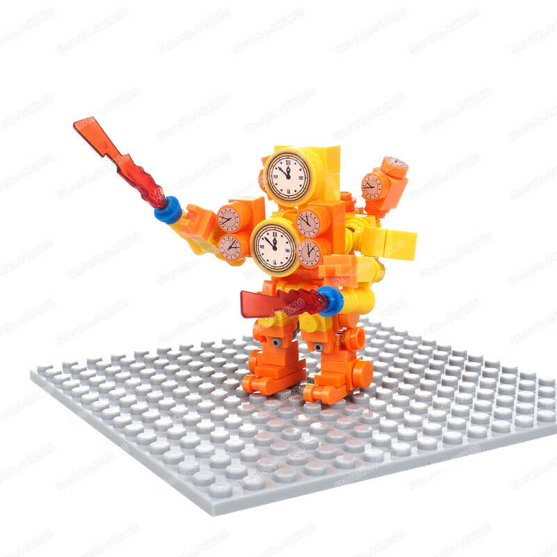 Titan Clock Man Building Block Assemble Figures Toilet Multiverse War ...