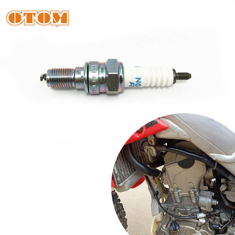 OTOM Motorcycle Spark Plug NGK Carburetor Version OffRoad Motocross Ignition Sparking Plug Para