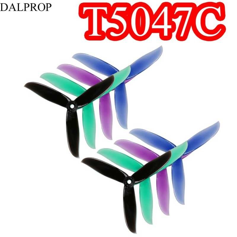 20pcs DALPROP CYCLONE T5047C T5047BN 5047 Tri-Blade 3 blade Propeller ...