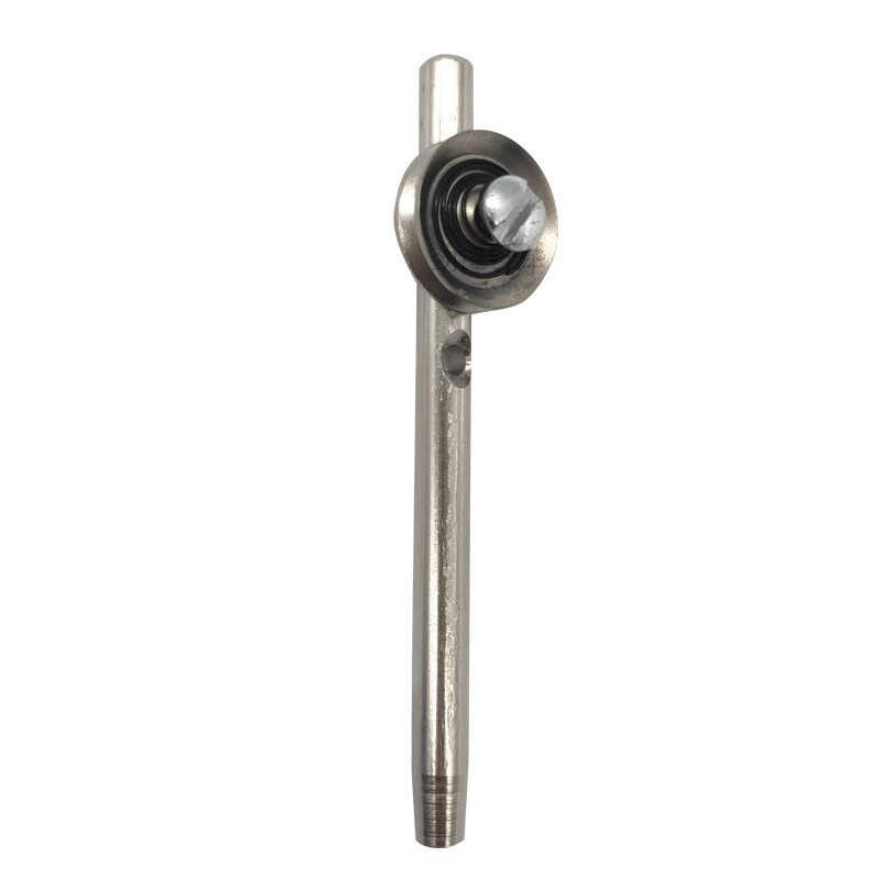 ordinary flatbed head with column and small clamp thread passing rod ...