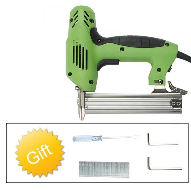 1800W Electric Nailer Stapler Furniture Staple For Frame With Staples ...