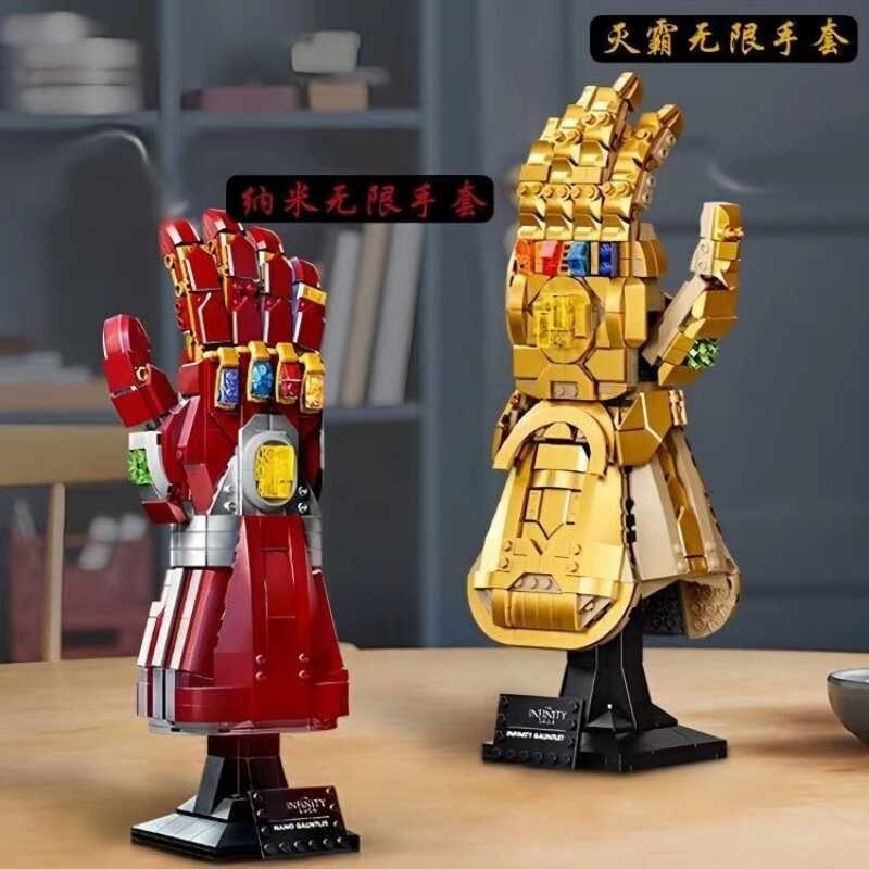 675+Pcs+ · Blocks Bricks Nano Gauntlet Infinity Gauntlet Building ...