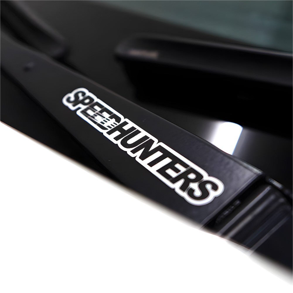 1 Pcs SPEEDHUNTERS/スピードハンターズ Reflective Stickers Motorcycle Side