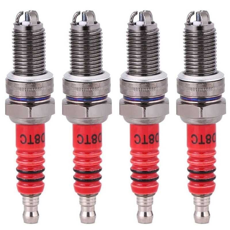 Motorcycle Ignition Coil & Spark Plug Kit - For GY6 ATV, Scooters 50cc-150cc (Includes High Voltage Caps) - View #10