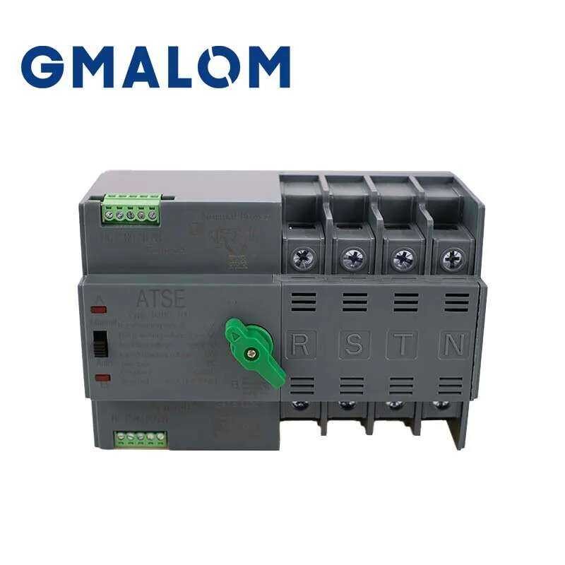 Tt Dual Automatic Transfer Switch Rail 2P 3P 4P A Electrical Selector ...