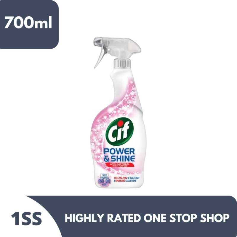 Cif Power & Shine Anti-bacterial Multipurpose 700ml | Shopee Philippines
