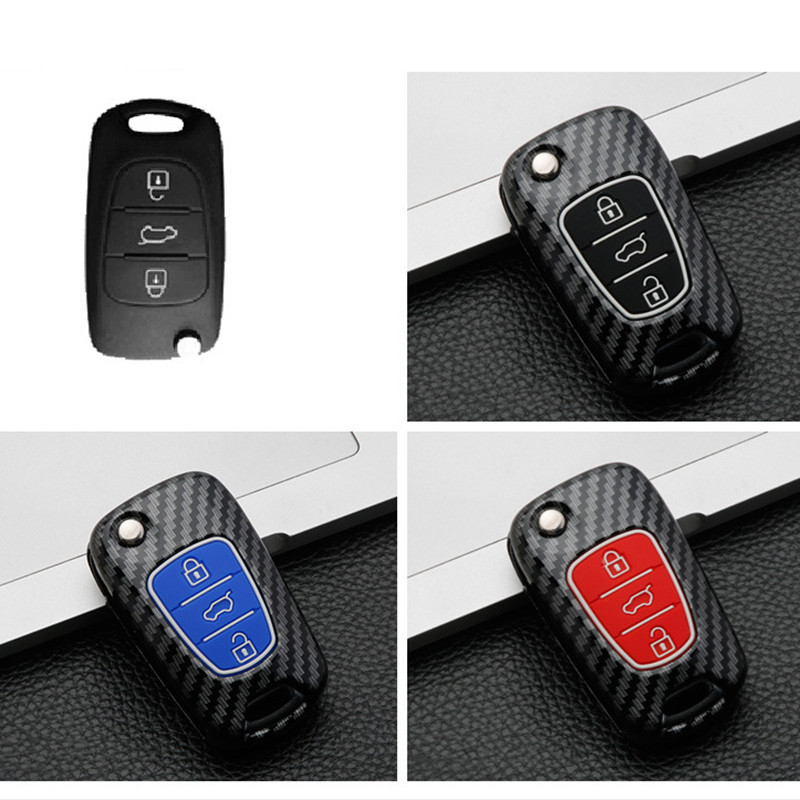 For Hyundai i20 i30 ix20 ix25 ix35 Elantra Accent ABS Car Key Case ...