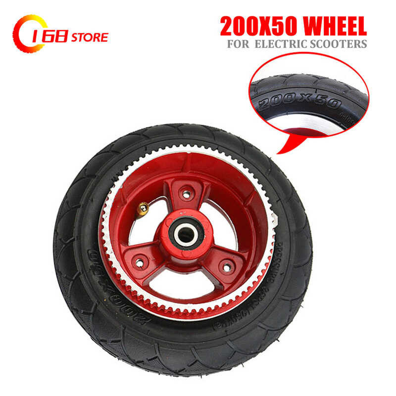 8 Inch 200X50 Electric Mini Bike Scooter Motorcycle Rear Wheel Rim Hub ...