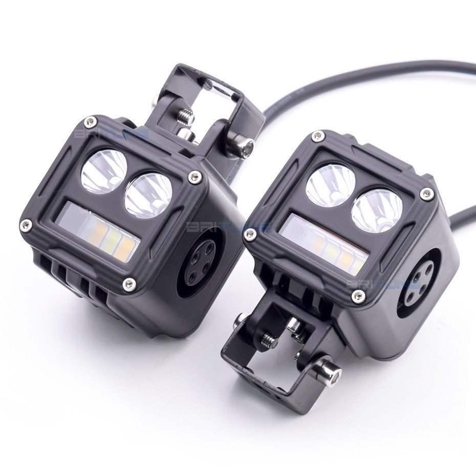 Britune Mini Night Ranger 80W Premium Auxiliary Light Motorcycle MDL ...
