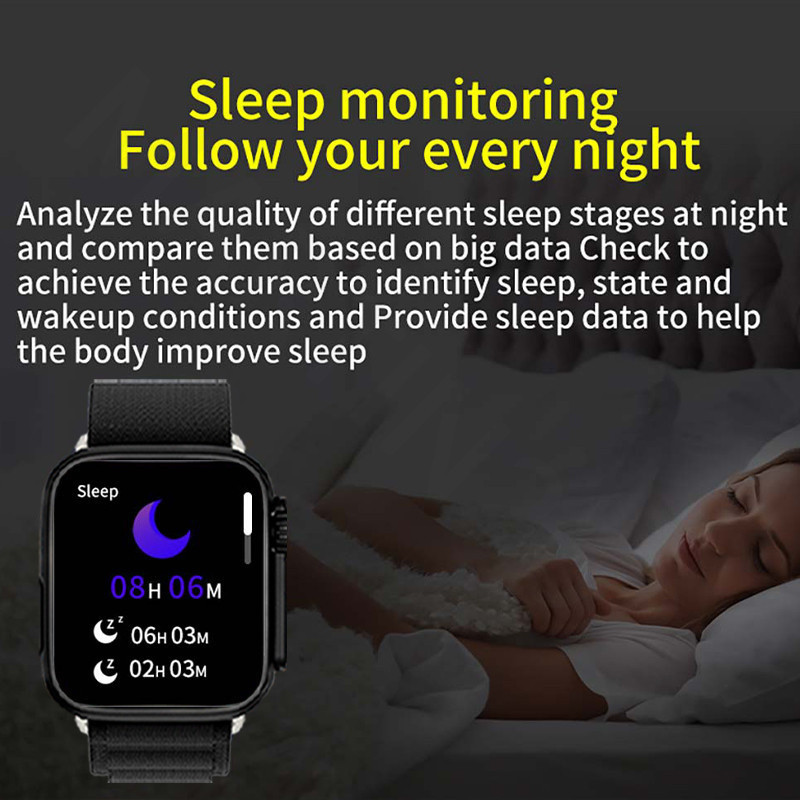 Original iwo 8 Ultra Smart 8 45mm 42mm Heart Rate Tracker Bracelet