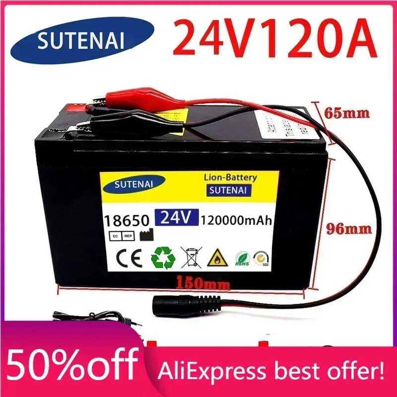 24V 120A Li Ion 18650 Battery Electric Vehicle Lithium Battery Pack 21V ...