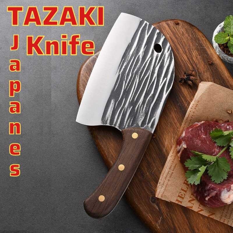 Tazaki Japan Original knife kitchen Cleaver Stainless Handle high ...