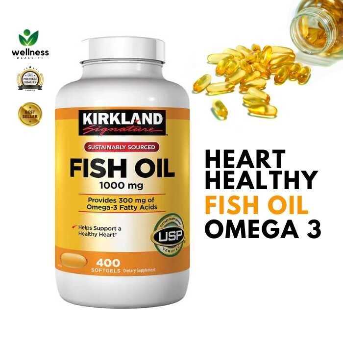 Kirkland fish discount oil 1000mg benefits