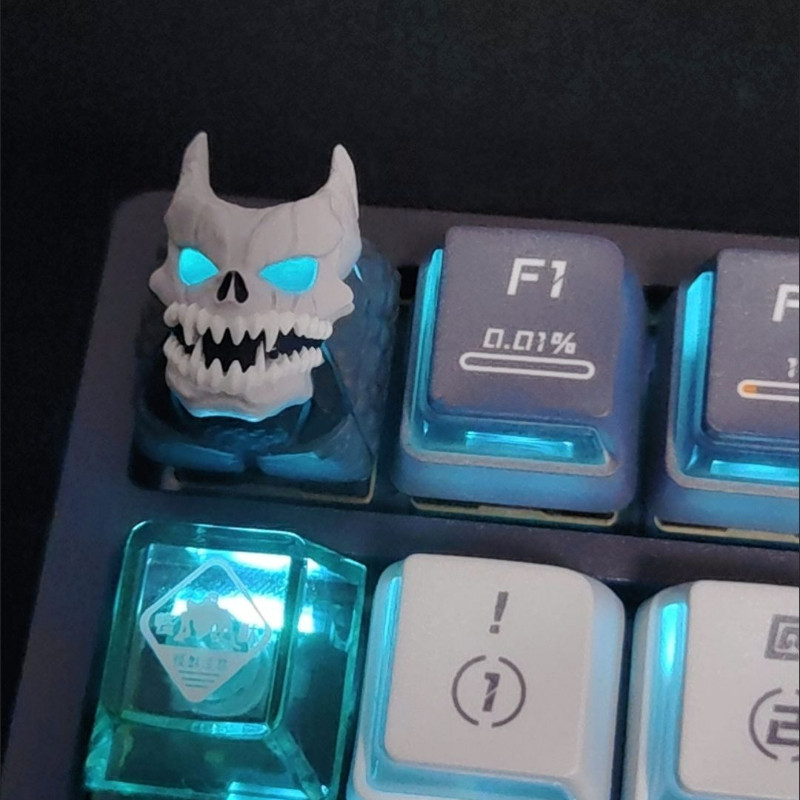 KAIJU NUMBER EIGHT Keycap Cute Cartoon MX Switch Mechanical Keyboard ...