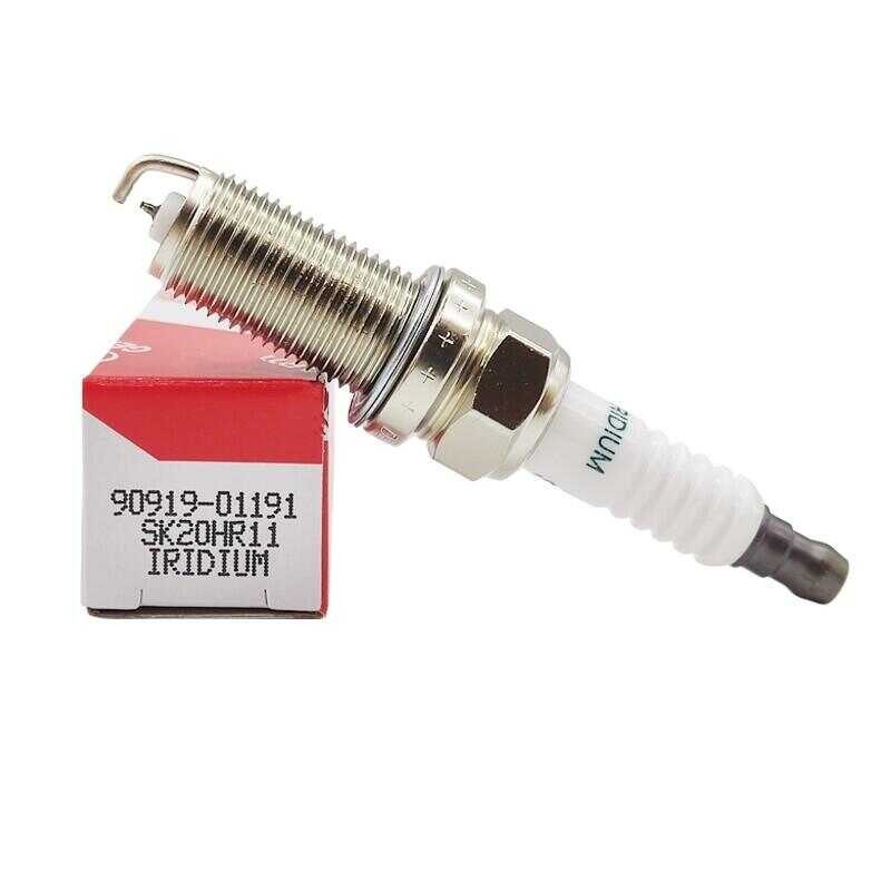 § ZZOOI 4Pcs 90919-01191 Sk20hr11 Iridium Spark Plug Para Sa Toyota ...