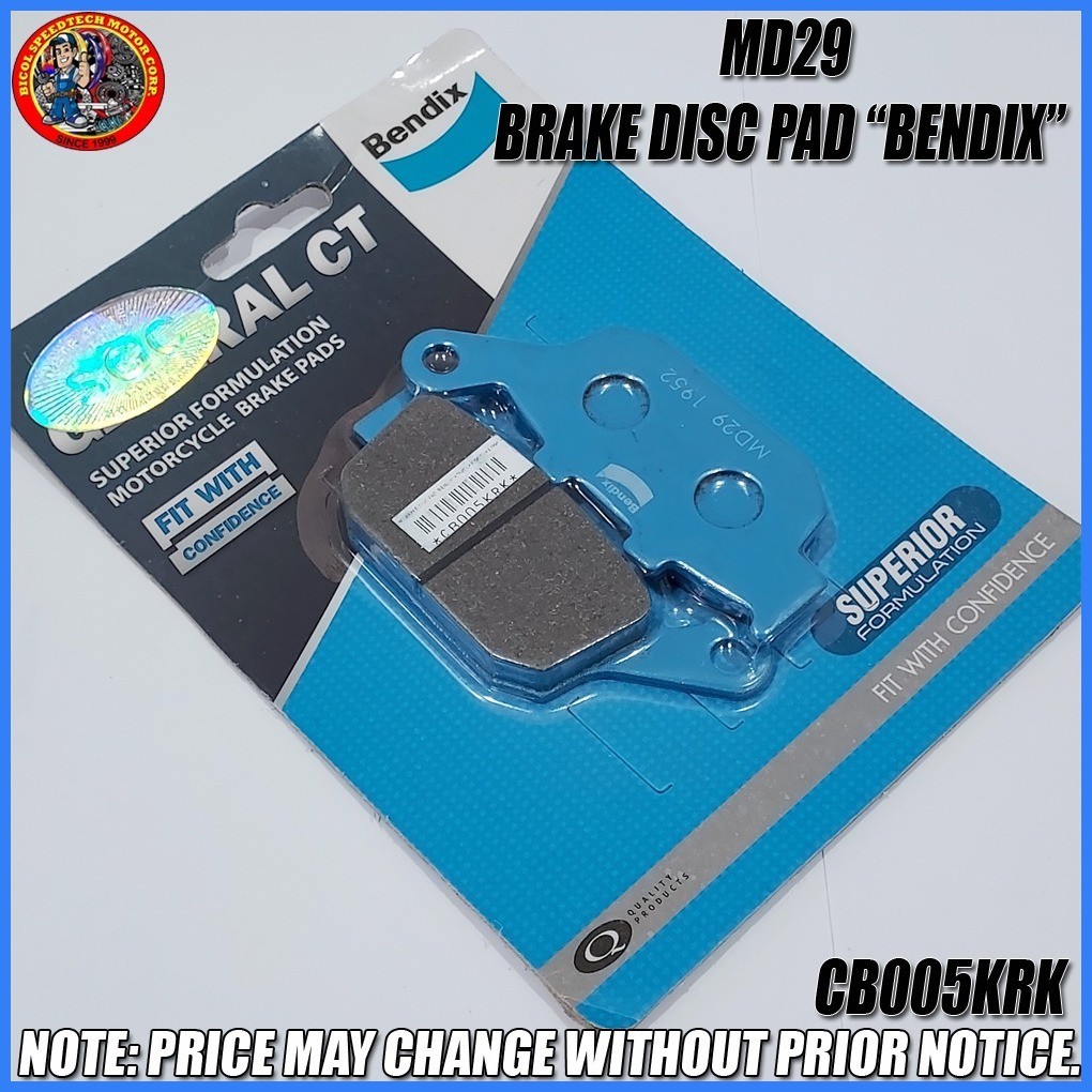 Bendix Md29 Brake Disc Pad Cb005krk Ktmduke199duke390honda Cbr250 Shopee Philippines 6969