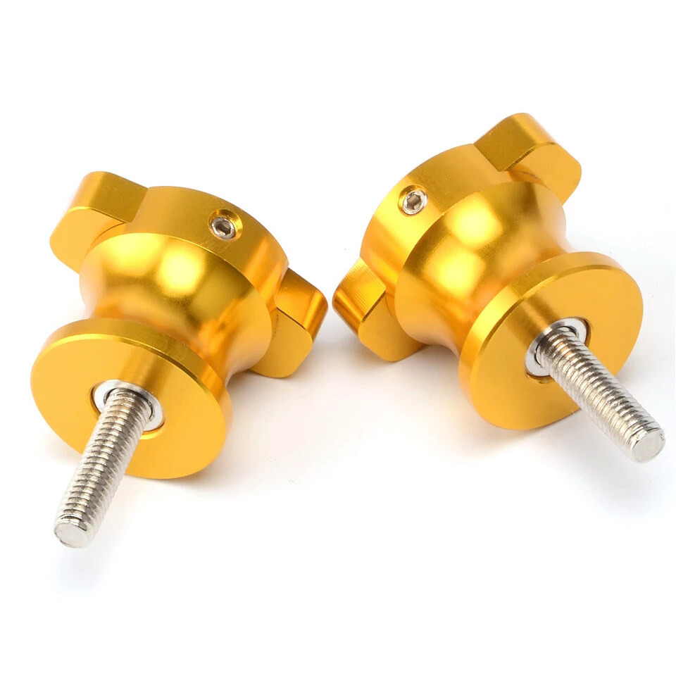 Fentlles Motorcycle Accessories 6MM CNC Aluminum Swingarm Spools Stand ...