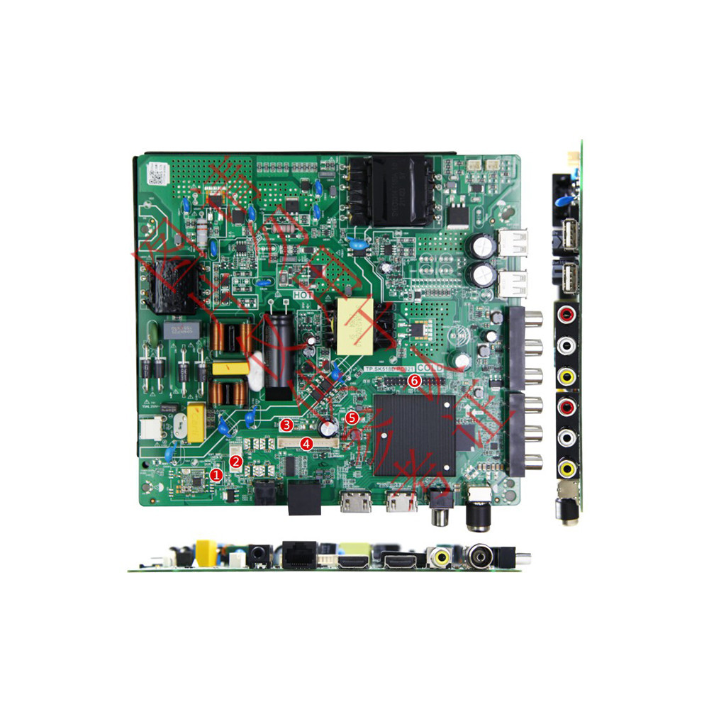 Amaz Bagong Disenyo 32 43 55Inch Anology Digital Mainboard 2K Smart SKD ...