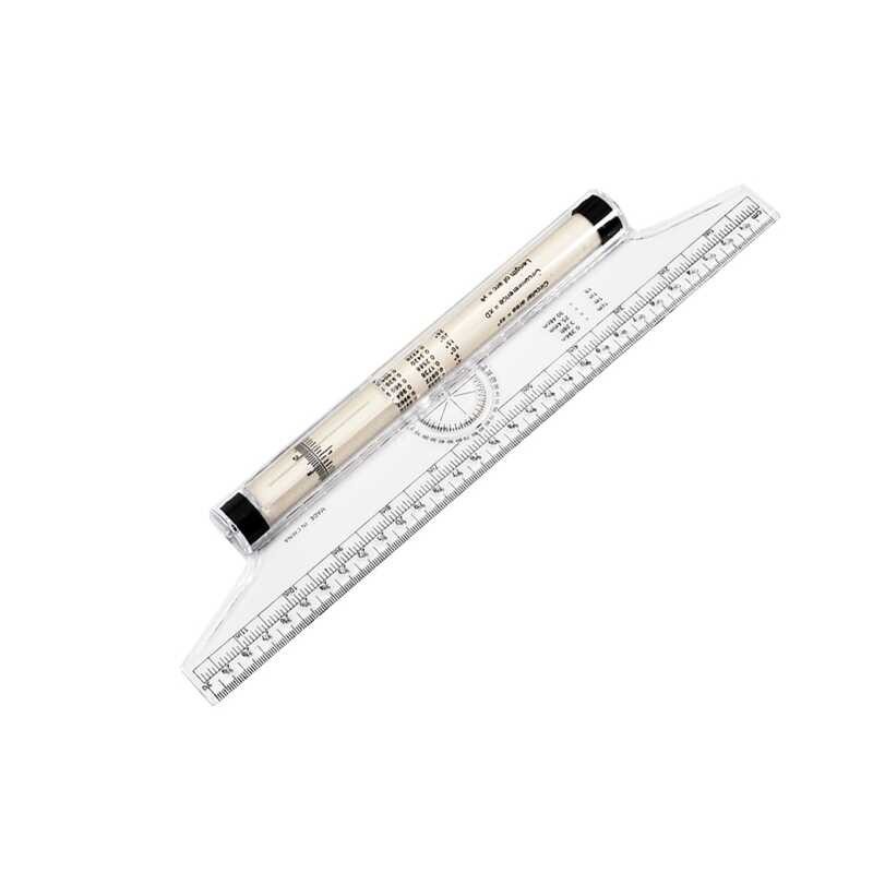 30cm Rolling Ruler Multipurpose Parallel Drawing Ruler for Angle ...