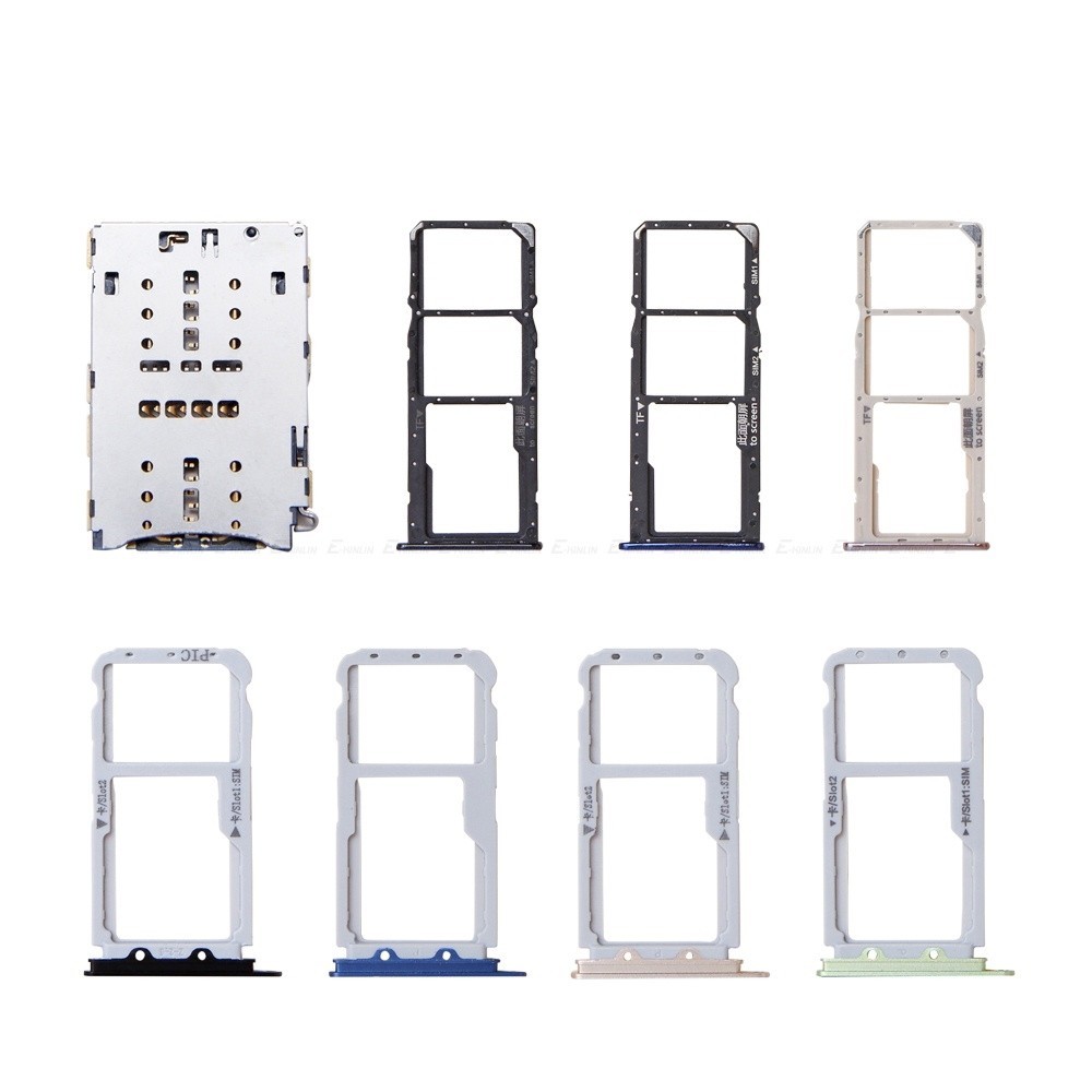 Sim Micro SD Card Socket Holder Slot Tray Reader For HuaWei Nova 2 Lite