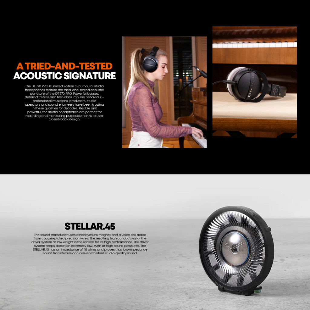 Beyerdynamic Dt 770 Pro X / Dt770 Prox / DT770PROX Close Backed Limited ...