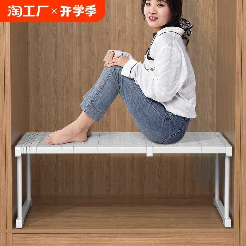 Wardrobe layered partition storage artifact cabinet, kitchen cabinet ...