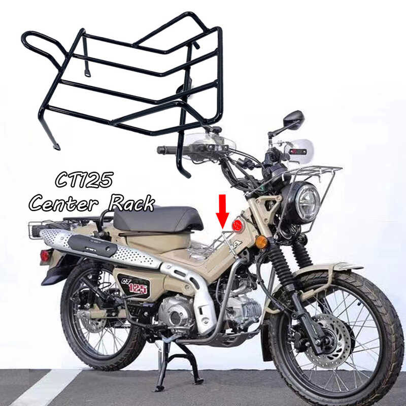 HunterCub Motorcycle Center Rack Middle lage rack Para sa Honda CT125 ...