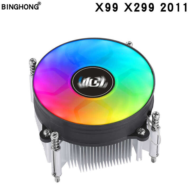 Lock Screw Fixed Copper Core 4-Wire PWM Mute 90Mm Fan Cpu Radiator X79 ...