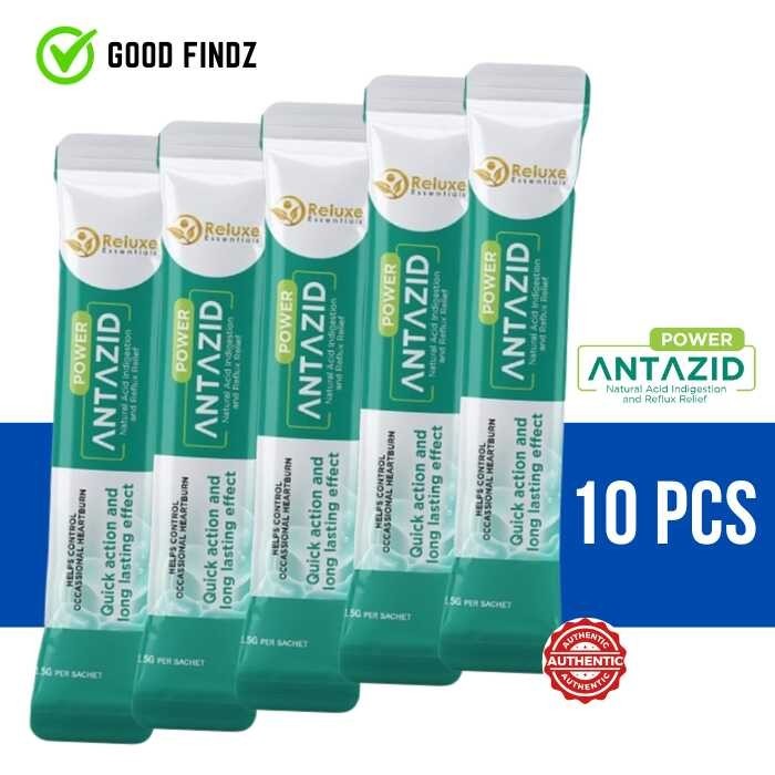 10 Sachets Power Antazid Antacid Quick Action Acid Reflux Apple
