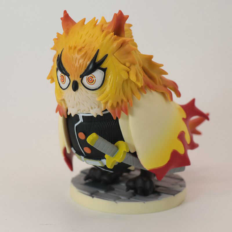 Demon Slayer Rengoku Kyoujurou Cosplay Burning Column Owl Big Brother ...