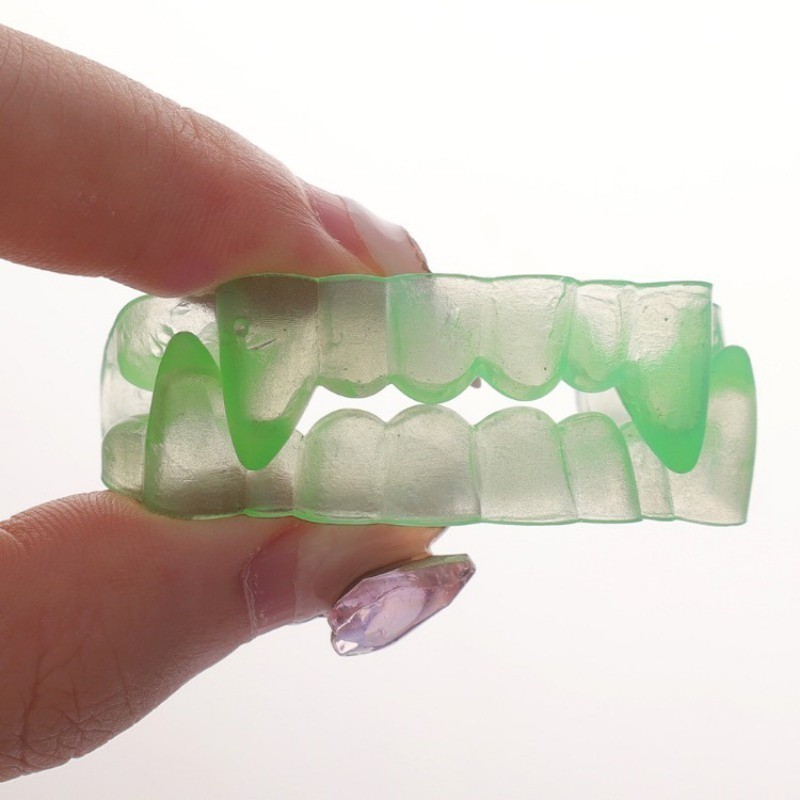 [Top Selection] 1Pair Kids Adults False Tooth / Horror Bloody Party ...
