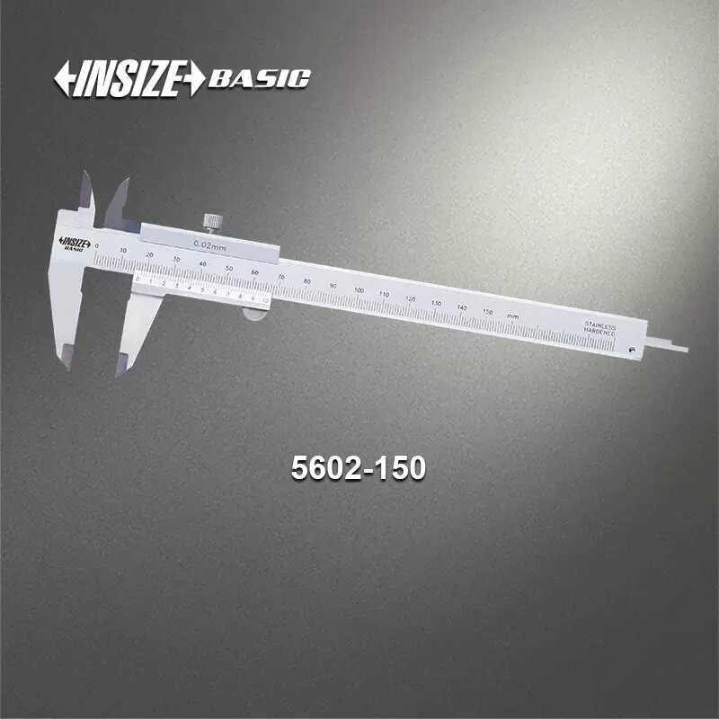 INSIZE Basic Vernier Calipers,0150/200/300mm,graduation 0.02mm 5
