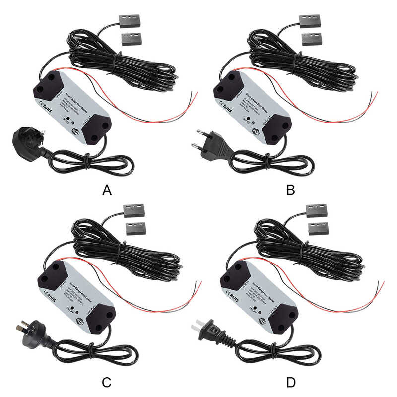 Smart Wi-Fi Garage Door Opener Controller Garage Door Motor Kit Garage ...