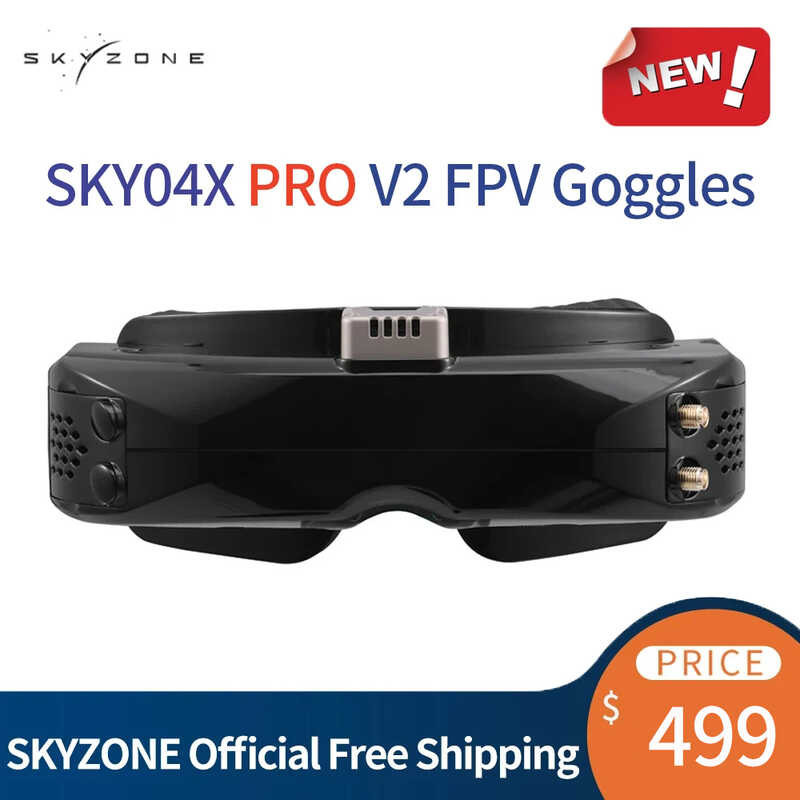 SKYZONE SKY04X PRO OLED 5.8G 48CH Steadyview Receiver 1920X1080 DVR FPV ...