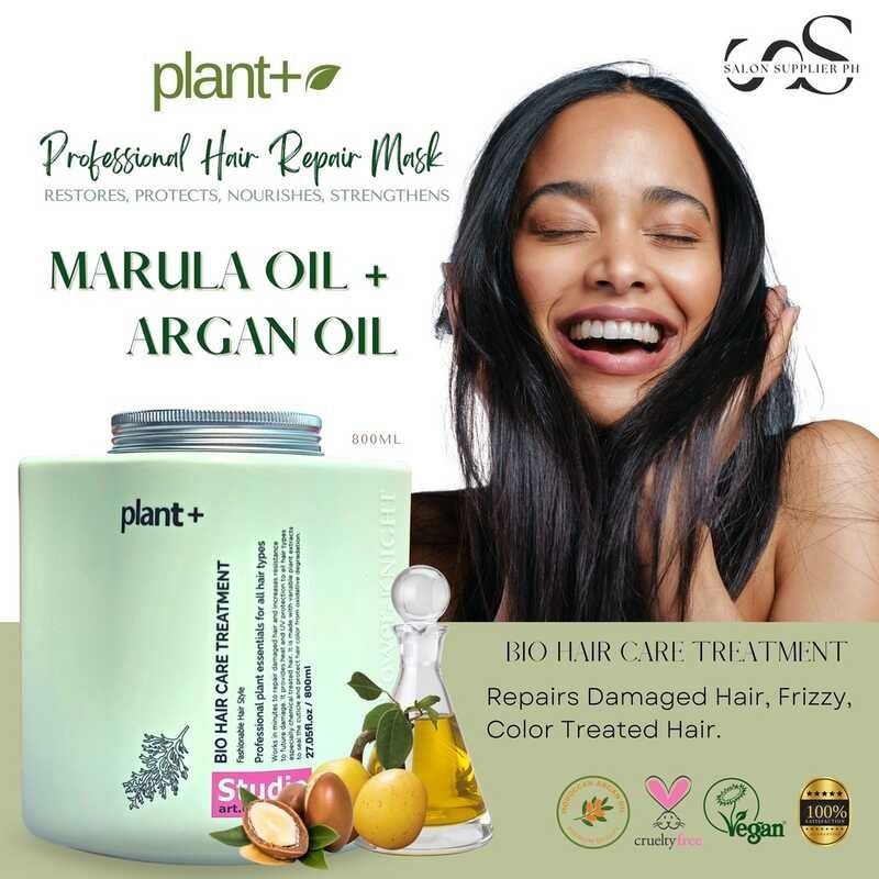 Plant + Professional Hair Repair Mask 800ml Brazilian Keratin with