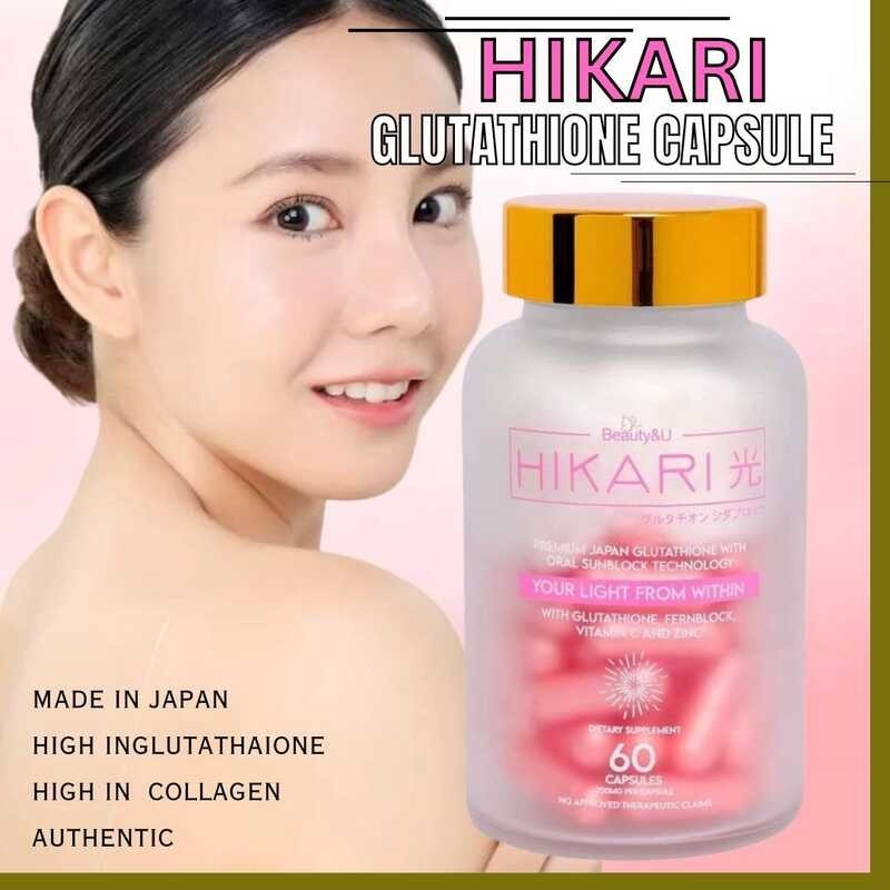 [Y] SUPER SALE!! Original Hikari Glutathione Capsule 60 Capsule Has ...