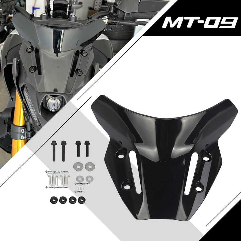 MT09 FZ09 MT-09 SP Windscreen Windshield For MT-09 MT 09 MT09 SP FZ09 ...