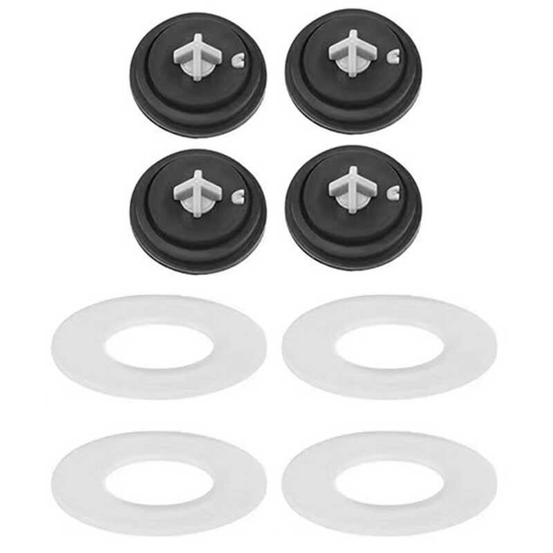 8Pcs Drain Vae Water Stop Seal Rubber Diaphragm Toilet Flush Vae Seals ...