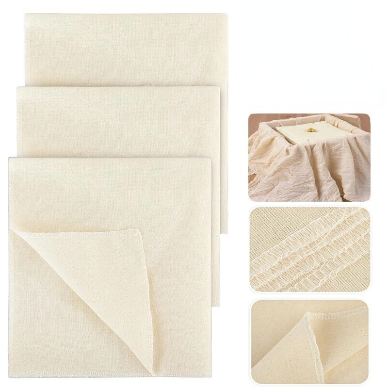 [ Featured ] Reusable Fine Mesh Cloth - Cotton Gauze Straining Muslin ...