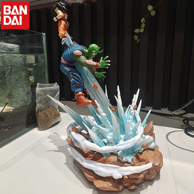 Grande Figurine Dragon Ball Z - Piccolo Vs Son Goku - 25cm - Collection 2023