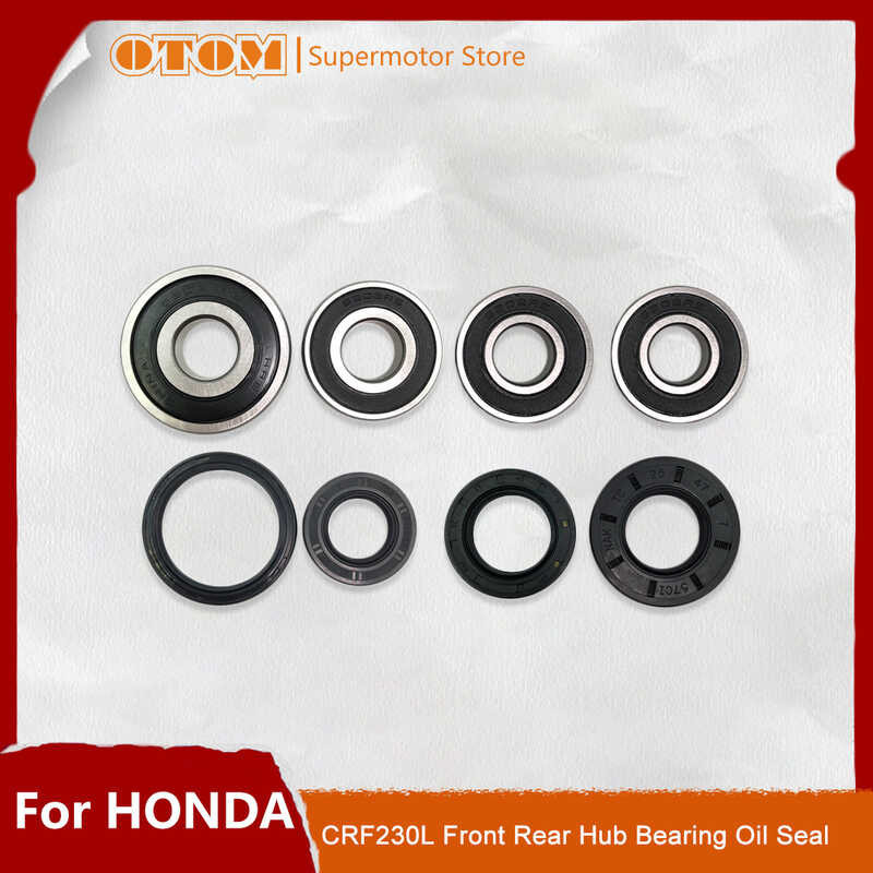 OTOM Motorcycle 6202 Front 6203/6303 Rear Wheel Bearings Hub Oil Seals
