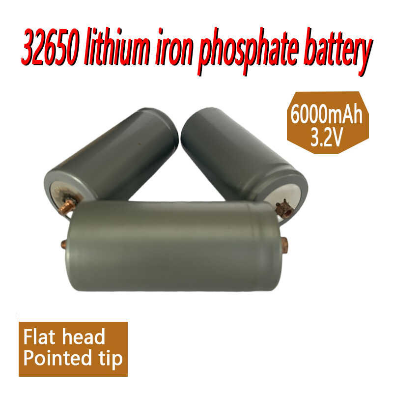 32650 6000mah Battery 3.2V Max 5C Discharge With Screw Blots for DIY E ...
